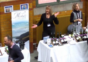 Misha has a short time without tasters at the Manchester tasting!