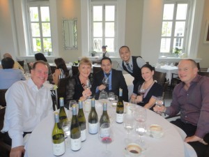 Lunch at Flutes with Lisa Perrotti-Brown MW