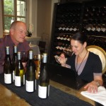 Lisa Perrotti-Brown MW tastes through the wines with Olly