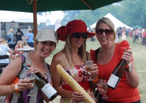 Some Misha's Vineyard wine fans ad South Island Wine & Food Festival