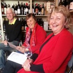 The very happy team of Alan, Diane & Cathie from Bethlehem Wine & Spirit