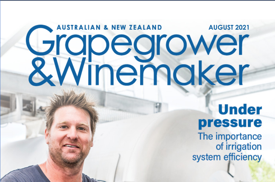 Vintage Report August 2021 edition of Australia/New Zealand Grapegrower & Winemaker magazine